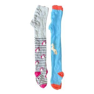 MINI BODEN Unicorn Tights Bundle Toddler Girls 3-4 Years Cotton Blend